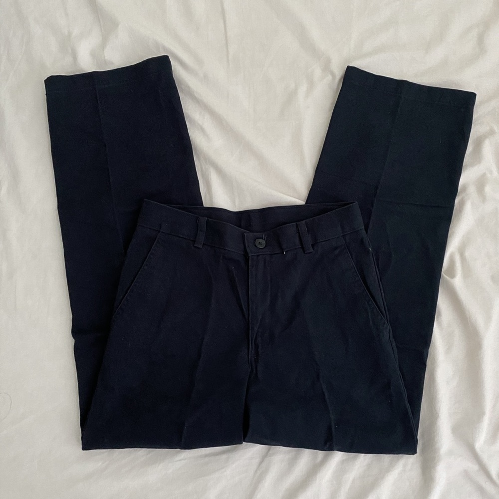 BOYS DOCKERS NAVY CHINO PANTS